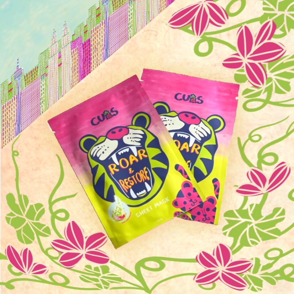 CUBS Sheet Mask - gentle and hydrating sheet mask formulated with Watermeloe™