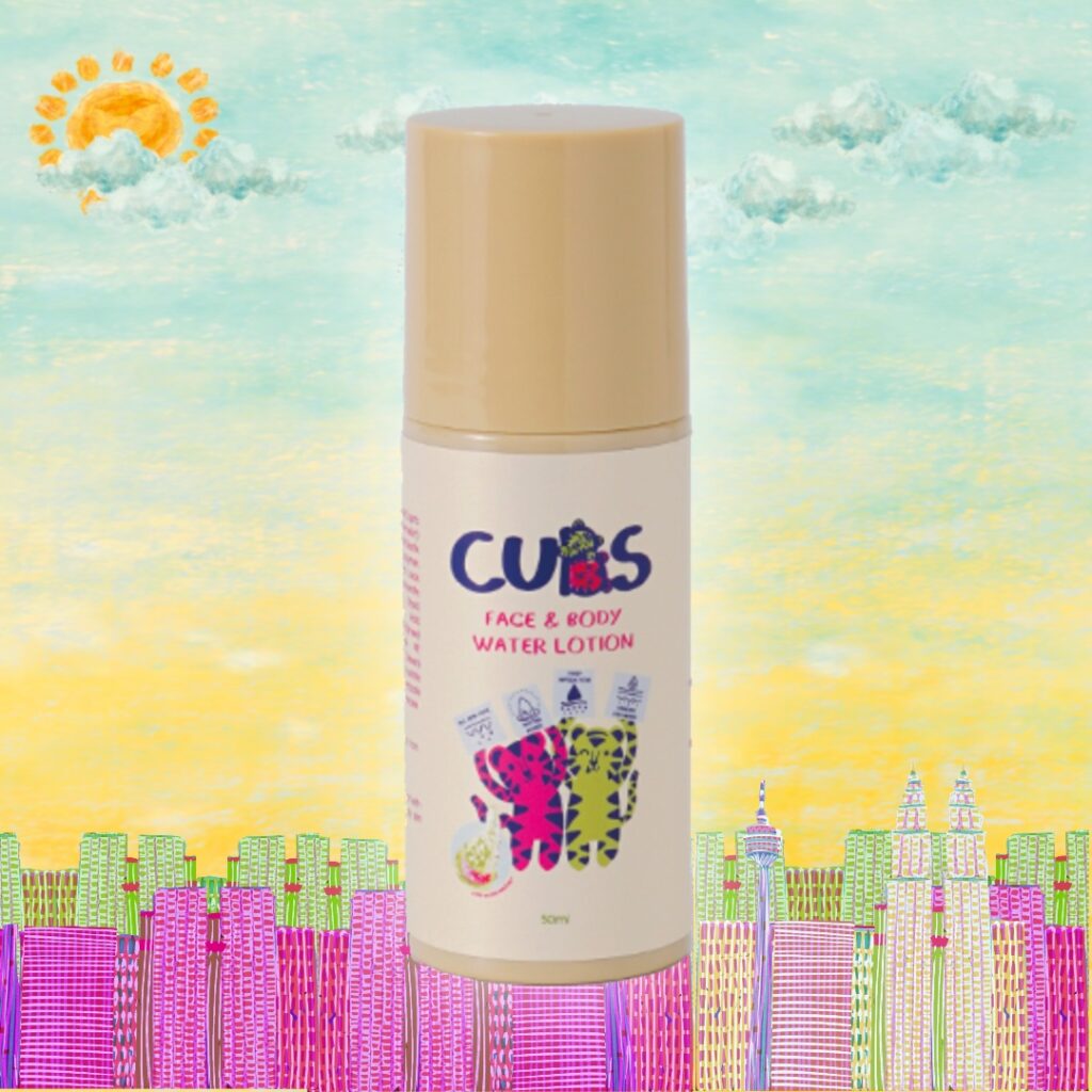 CUBS FACE & BODY WATER LOTION