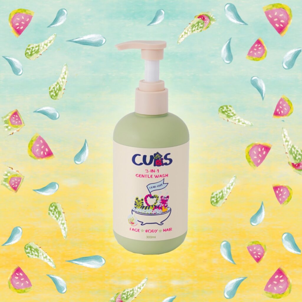 CUBS 3-IN-1 GENTLE WASH - Face/Body/Hair